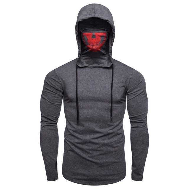 E-BAIHUI Mask Skull Hoodie Men Sweatshirt Hood Streetwear Men Clothing Motorcycle Face Pullover Long Sleeve Hooded Blouse Sweatshirts G7, Gray
E-BAIHUI Mask Skull Hoodie Men Sweatshirt Hood Streetwear Men Clothing Motorcycle Face Pullover Long Sleeve Hooded Blouse Sweatshirts G7, Gray