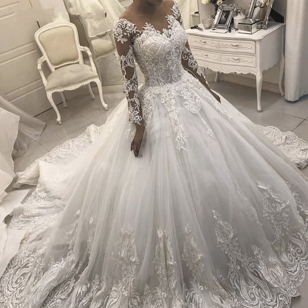Vintage Lace Applique Wedding Dresses Boho 2020 Beaded Long Sleeve Luxury Wedding Gown Vestidos De Novia Plus Size Bridal Dress, Ivory
Vintage Lace Applique Wedding Dresses Boho 2020 Beaded Long Sleeve Luxury Wedding Gown Vestidos De Novia Plus Size Bridal Dress, Ivory