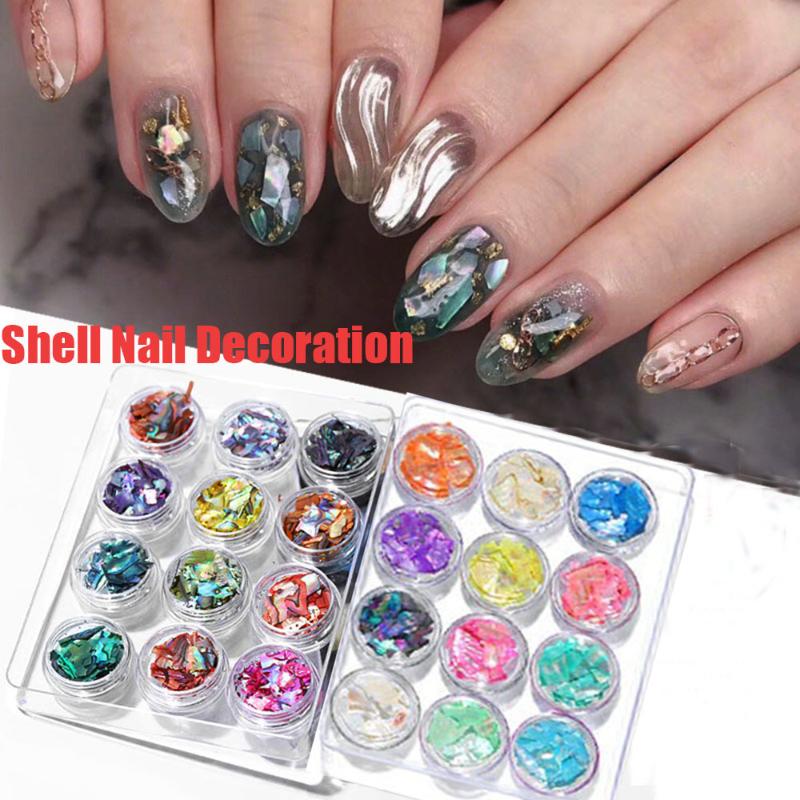12pcs Natural Shell Paper Nail Jewelry Thin Shell Fragment Nail Powder Irregular Abalone Slice AB Symphony Set art
12pcs Natural Shell Paper Nail Jewelry Thin Shell Fragment Nail Powder Irregular Abalone Slice AB Symphony Set art