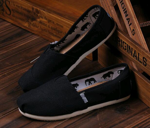 Solid sequins Flats Shoes Sneakers Women Men Canvas loafers casual Espadrilles