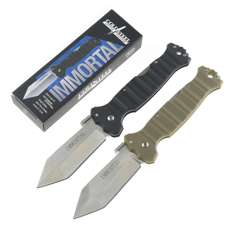 Cold steel IMMORTAL 8CR13MOV high hardness Tactical Folding knife ABS handle sharp blade Pocket Camping Survival hunting EDC Knife
Cold steel IMMORTAL 8CR13MOV high hardness Tactical Folding knife ABS handle sharp blade Pocket Camping Survival hunting EDC Knife