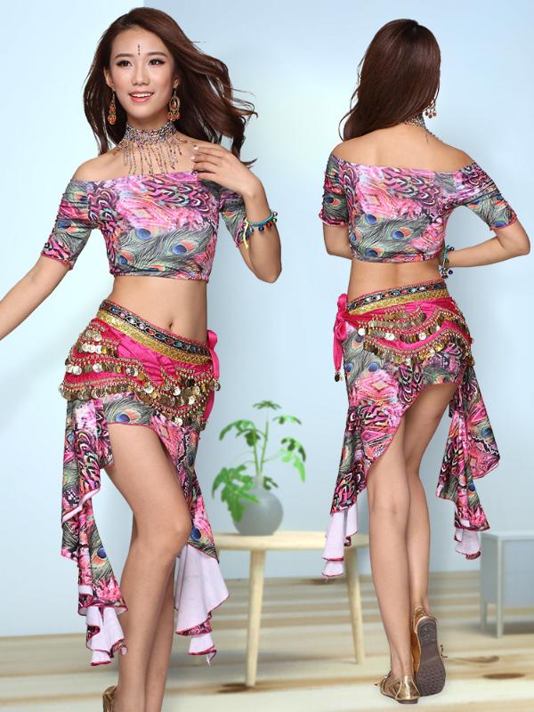 Women Ladies Belly Dance Costume Skirts and Tops Belly Dance Costumes 2/3 Piece Set, Two-piece
Women Ladies Belly Dance Costume Skirts and Tops Belly Dance Costumes 2/3 Piece Set, Two-piece