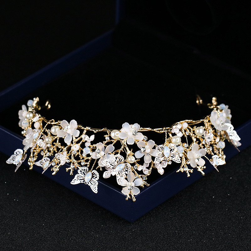 Wedding Bridal Tiara Rhinestone Headpieces Crystal Bridal Headbands Hair Accessories Evening Bride Dresses Head Pieces Hair Band