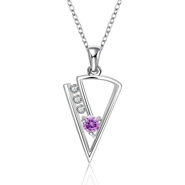 Plated sterling silver necklace 18 inches Geometrical Zirconia pendant necklace DHSN662 top 925 silver plate Pendant Necklaces jewelry
Plated sterling silver necklace 18 inches Geometrical Zirconia pendant necklace DHSN662 top 925 silver plate Pendant Necklaces jewelry