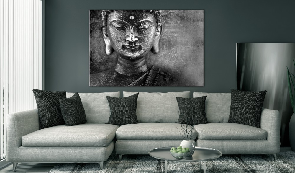 Unframed 1 Panel Large HD Printed Canvas Print Painting Buddha Home Decoration Wall Pictures for Living Room Wall Art on Canvas(Multicolor)