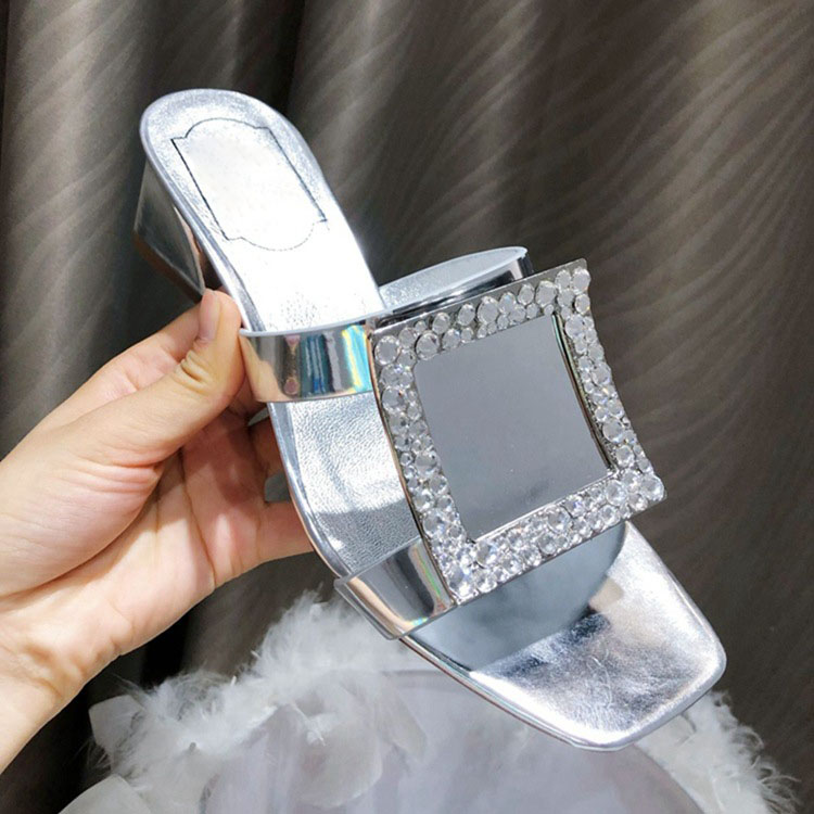 2020 Summer Diamond Heel Shoes Women Color Slippers Runway Square Toe Ladies Party Sandals Slides Shoes, Black
2020 Summer Diamond Heel Shoes Women Color Slippers Runway Square Toe Ladies Party Sandals Slides Shoes, Black