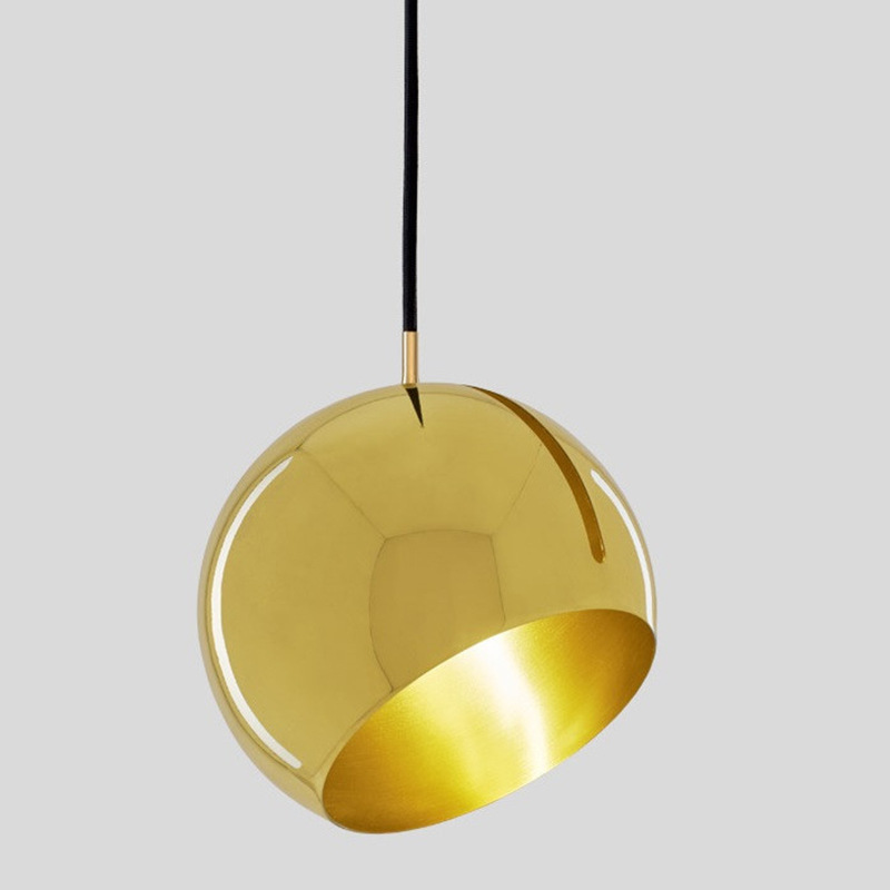 Modern Globe Pendant Lamp Nordic Post Hanging Lights Bedroom Droplight iron Ball pendant lighting for restaurants E27 Lamps