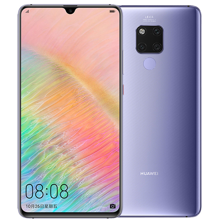 Original Huawei Mate 20 X 4G LTE Cell Phone 8GB RAM 256GB ROM Kirin 980 Octa Core OTA NFC 5000mAh HarmonyOS 7.2" Full Screen 40.0MP Fingerprint I