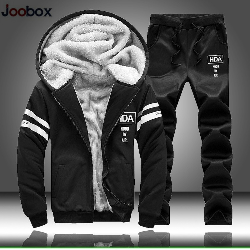 Tracksuit Men Fleece Hoodies Set 2019 Winter Warm Sweatshirt Jogging Homme Thick Hoodie+Pants Sportswear Tracksuit Top and Pants, 91white
Tracksuit Men Fleece Hoodies Set 2019 Winter Warm Sweatshirt Jogging Homme Thick Hoodie+Pants Sportswear Tracksuit Top and Pants, 91white