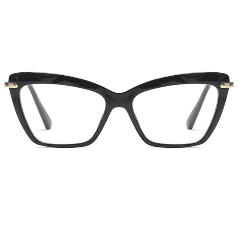New Cat Eye Transparent Women039s Glasses Spectacles Clear Frame Female Eyeglass Frame Fashion Myopia Nerd Glasses Lens