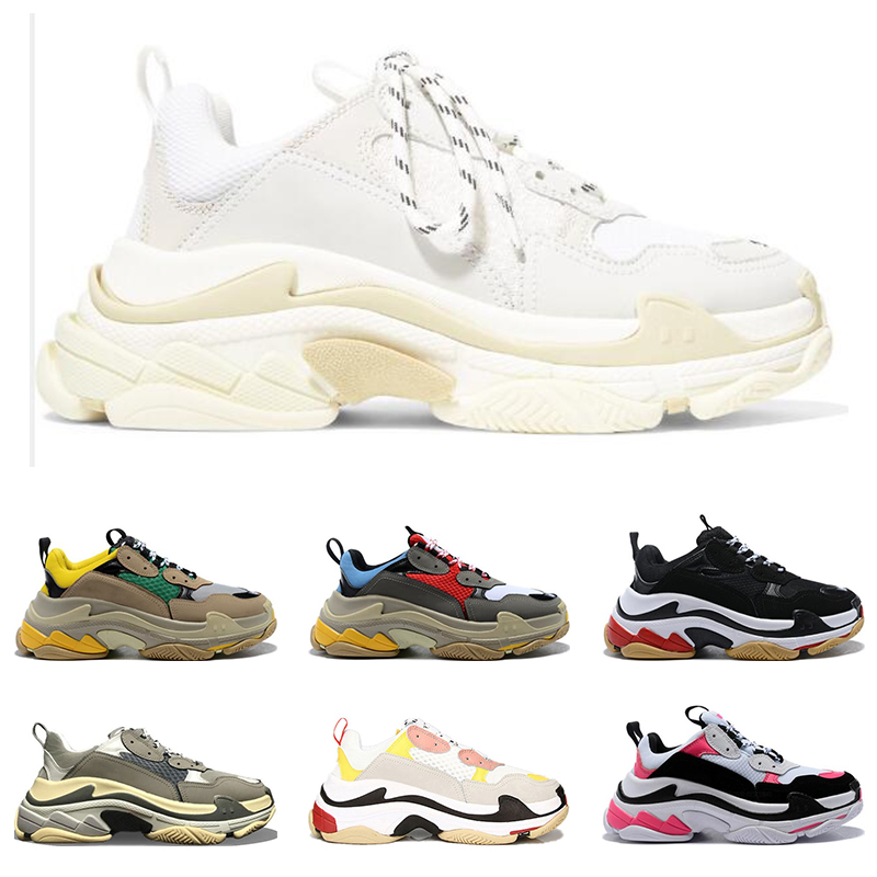 2022 Hot Designer Shoes Fashion Triple S Sneakers top quality Casual Dad Men Women white yellow pink Sports Sneakers Size 36-45
2022 Hot Designer Shoes Fashion Triple S Sneakers top quality Casual Dad Men Women white yellow pink Sports Sneakers Size 36-45