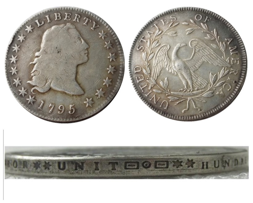 US 1795 Flowing Hair Dollar Silver Plated Copy Coins metal craft dies manufacturing factory Price
US 1795 Flowing Hair Dollar Silver Plated Copy Coins metal craft dies manufacturing factory Price