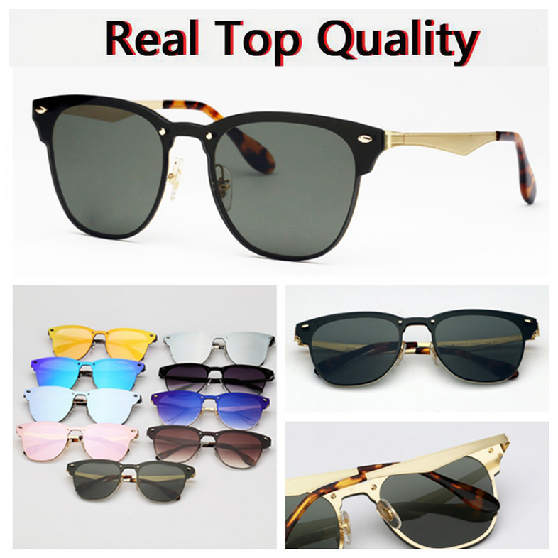 Fashion blaze Sunglasses Women 2020 designer Frameless Sun Glasses Men Shades UV400 Outdoor Ladies Sun glasses flash gafas with accessoreis, White;black
Fashion blaze Sunglasses Women 2020 designer Frameless Sun Glasses Men Shades UV400 Outdoor Ladies Sun glasses flash gafas with accessoreis, White;black