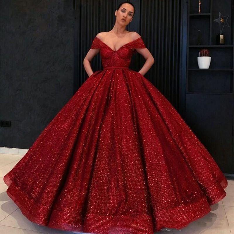 Gorgeous Shiny Red Evening Dresses Ruffle Sequins Off Shoulder Long Prom Gowns Puffy Arabic Party Celerity Dress, Purple
Gorgeous Shiny Red Evening Dresses Ruffle Sequins Off Shoulder Long Prom Gowns Puffy Arabic Party Celerity Dress, Purple