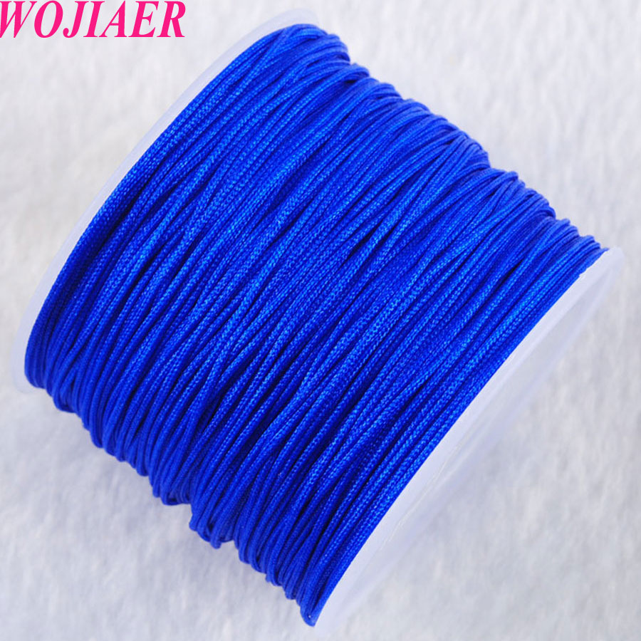 1mm Nylon Beading Cord 40m 1Pcs for Men's Women Bracelet Necklaces Jewelry Making BH311