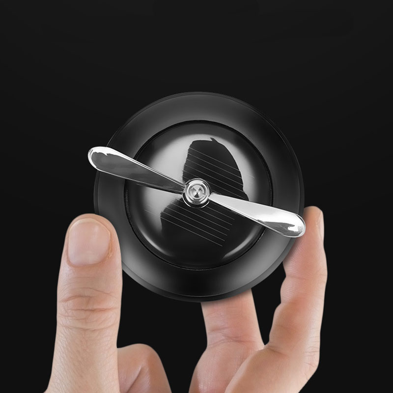 Aromatherapy Seat Scent Dispenser for Cars - Solar Powered, 360 Degree Rotating