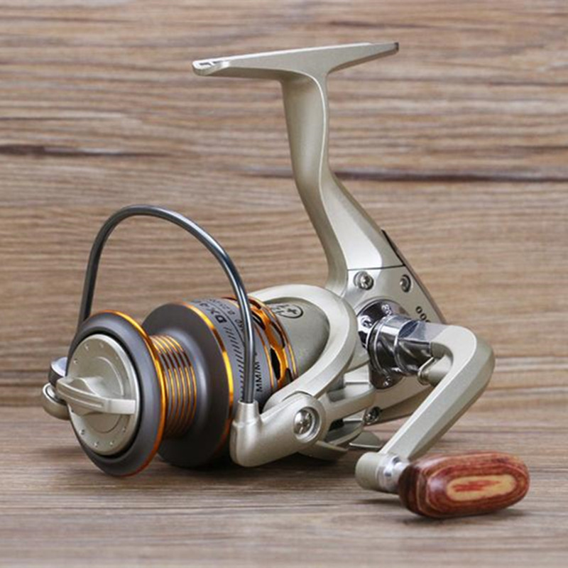 New DX 1000-7000 Series Fishing Reels 12+1BB Wooden Handle Spinning Fishing Reel Metal Left Right Hand Wheel Fish Coils
New DX 1000-7000 Series Fishing Reels 12+1BB Wooden Handle Spinning Fishing Reel Metal Left Right Hand Wheel Fish Coils