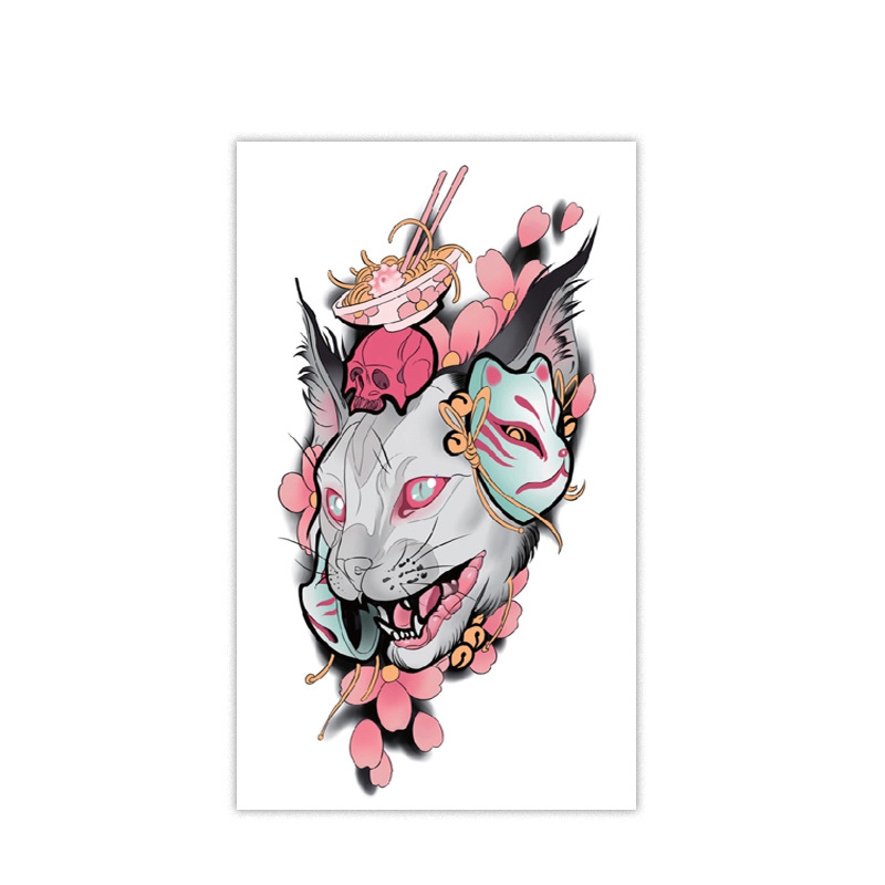 Cat Temporary Tattoo 3D Waterproof Animal Tattoo Stickers Arm Leg Fashion Style Body Art Removable Waterproof Tattoo Art Sticker HHA-344
Cat Temporary Tattoo 3D Waterproof Animal Tattoo Stickers Arm Leg Fashion Style Body Art Removable Waterproof Tattoo Art Sticker HHA-344