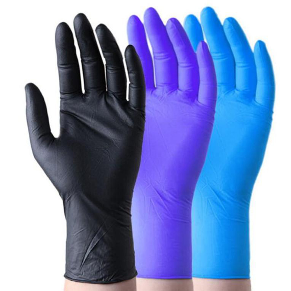 New Disposable Nitrile latex gloves 3 kinds of specifications optional Anti-skid anti-acid gloves B grade rubber glove Cleaning Food Gloves 
New Disposable Nitrile latex gloves 3 kinds of specifications optional Anti-skid anti-acid gloves B grade rubber glove Cleaning Food Gloves