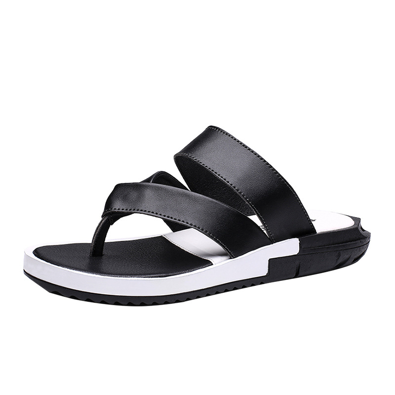 Men Summer Flip Flops Anti-slip Outdoor Wear Cool Men Slippers Genuine Leather Slipper Shoes Beach Black, Blue
Men Summer Flip Flops Anti-slip Outdoor Wear Cool Men Slippers Genuine Leather Slipper Shoes Beach Black, Blue