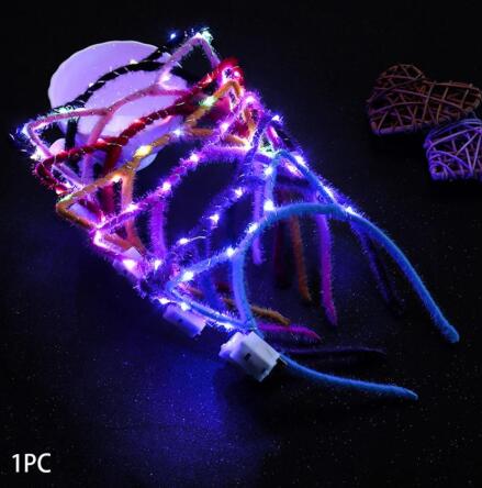 Cute Cat Ear Shaped LED Headbands Party Light Up Flashing Blinking Party Wear Christmas Hair Accessories Glow Party Supplies
Cute Cat Ear Shaped LED Headbands Party Light Up Flashing Blinking Party Wear Christmas Hair Accessories Glow Party Supplies