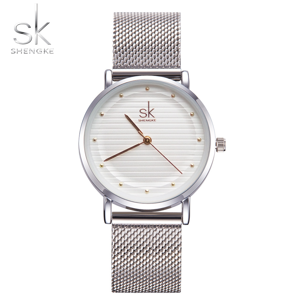 cwp 2021 Shengke Brand Fashion Wristwatches Stainless Steel Band Dress Watches Women Quartz-Watch Relogio Feminino SK, Black
cwp 2021 Shengke Brand Fashion Wristwatches Stainless Steel Band Dress Watches Women Quartz-Watch Relogio Feminino SK, Black