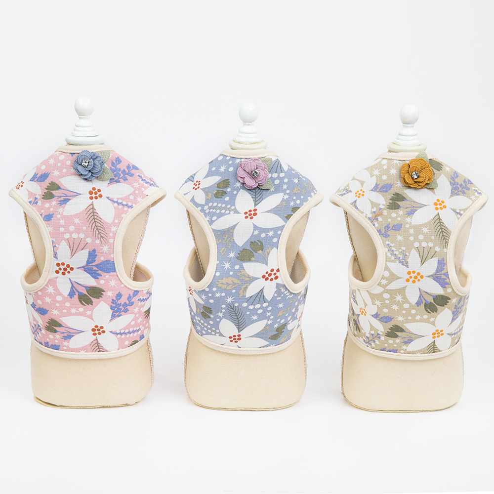 N11 Pet Dog Harness And Leash Set Cute Floral Printed Puppy Cat Vest Harness For Small Dogs Accessories Adjustable Dog
N11 Pet Dog Harness And Leash Set Cute Floral Printed Puppy Cat Vest Harness For Small Dogs Accessories Adjustable Dog