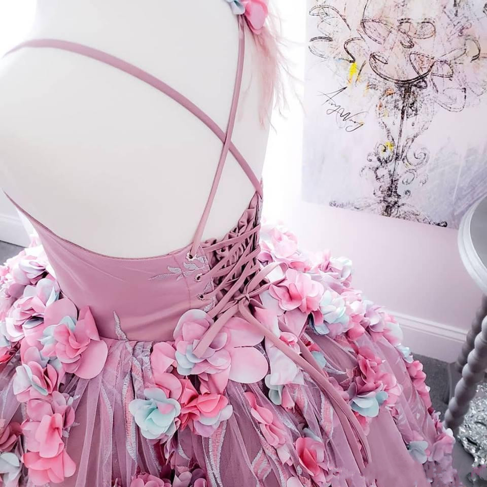 luxurious feather lace flower gilr dresses hand made flowers beaded little girl wedding dresses beautiful child pageant dresses gowns