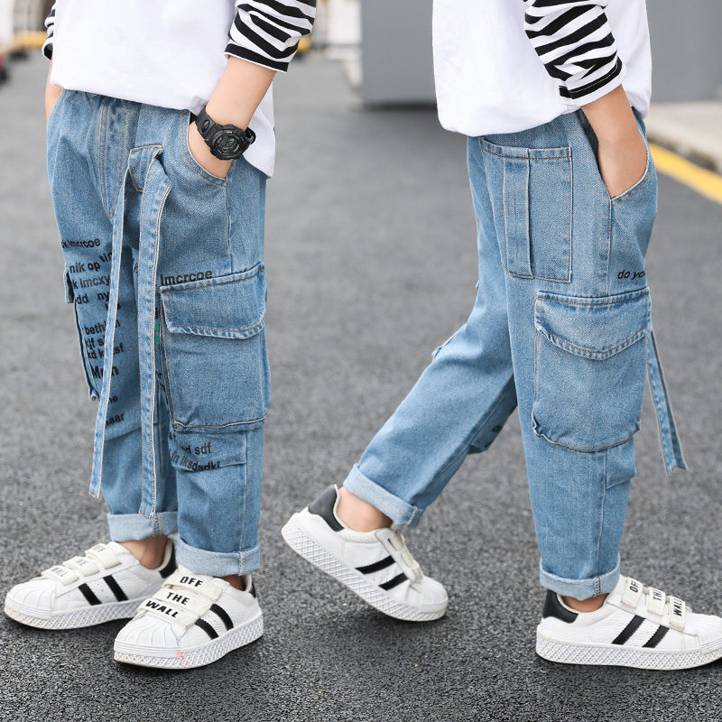 Boy's jeans trousers Children's clothing boys jeans spring and autumn children denim pants 4 5 6 7 8 9 10 11 12 13 years old, Blue
Boy's jeans trousers Children's clothing boys jeans spring and autumn children denim pants 4 5 6 7 8 9 10 11 12 13 years old, Blue