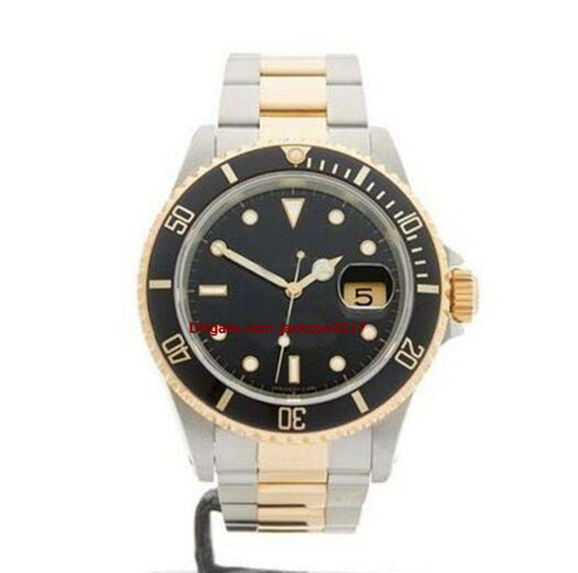 Christmas gift High Quality Wristwatches Mens mechanical watches STAINLESS STEEL 18K YELLOW GOLD WATCH 16613 40MM
Christmas gift High Quality Wristwatches Mens mechanical watches STAINLESS STEEL 18K YELLOW GOLD WATCH 16613 40MM