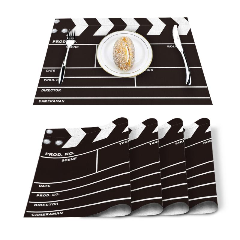 4/6 Pcs Placemat Table Mat Film Props Film Wallboard Printed For Tables Heat-insulation Linen Cotton Kitchen Dining Pads Set
4/6 Pcs Placemat Table Mat Film Props Film Wallboard Printed For Tables Heat-insulation Linen Cotton Kitchen Dining Pads Set