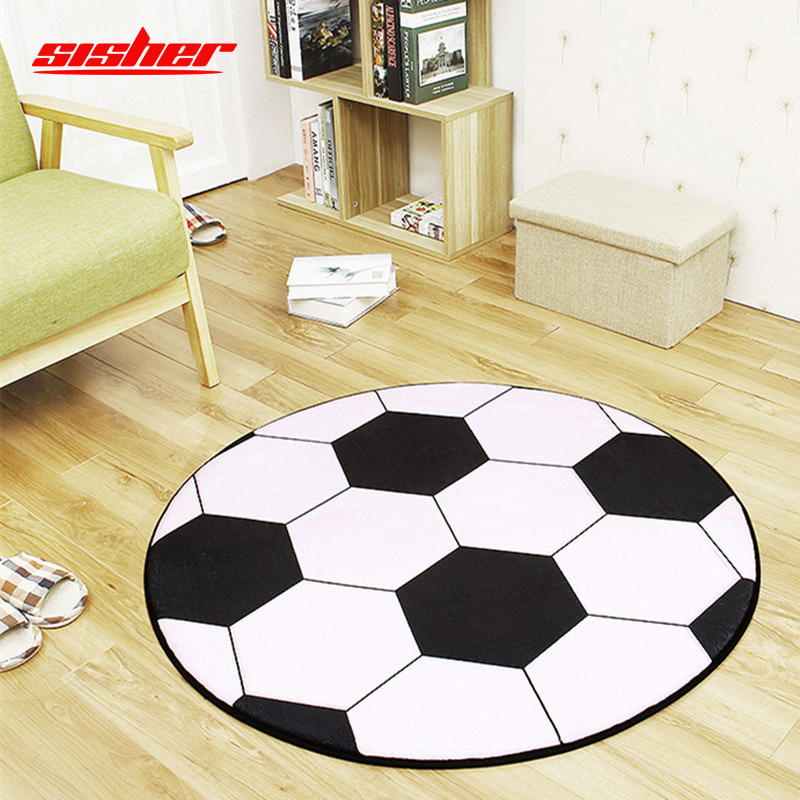 Anti-slip Polyester Ball Round Carpet Computer Chair Pad Football Basketball Living Room Mat Children Bedroom Rugs Bedroom, Red-football
Anti-slip Polyester Ball Round Carpet Computer Chair Pad Football Basketball Living Room Mat Children Bedroom Rugs Bedroom, Red-football