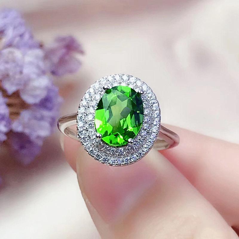Cluster Rings Green Crystal Emerald Gemstones Diamonds For Women White Gold Silver Color Jewelry Bijoux Bague Fashion Accessories
Cluster Rings Green Crystal Emerald Gemstones Diamonds For Women White Gold Silver Color Jewelry Bijoux Bague Fashion Accessories