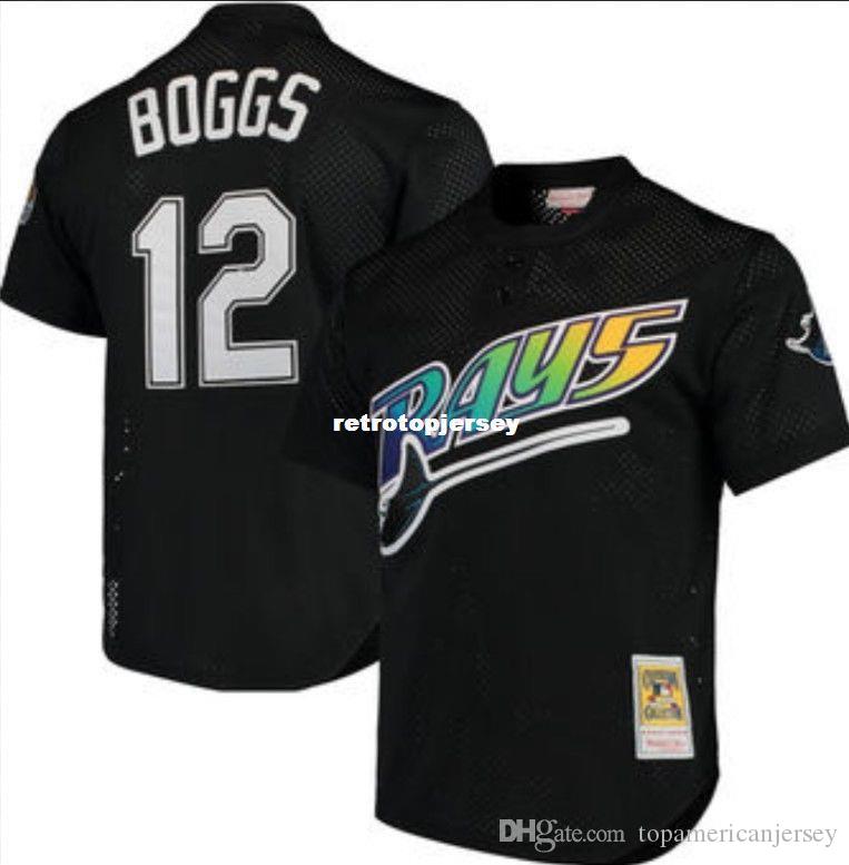 Cheap MITCHELL & NESS Tampa Bay 1998 #12 BOGGS BATTING PRACTICE MESH JERSEY Throwbacks Mens stitched baseball jerseys, Black
Cheap MITCHELL & NESS Tampa Bay 1998 #12 BOGGS BATTING PRACTICE MESH JERSEY Throwbacks Mens stitched baseball jerseys, Black