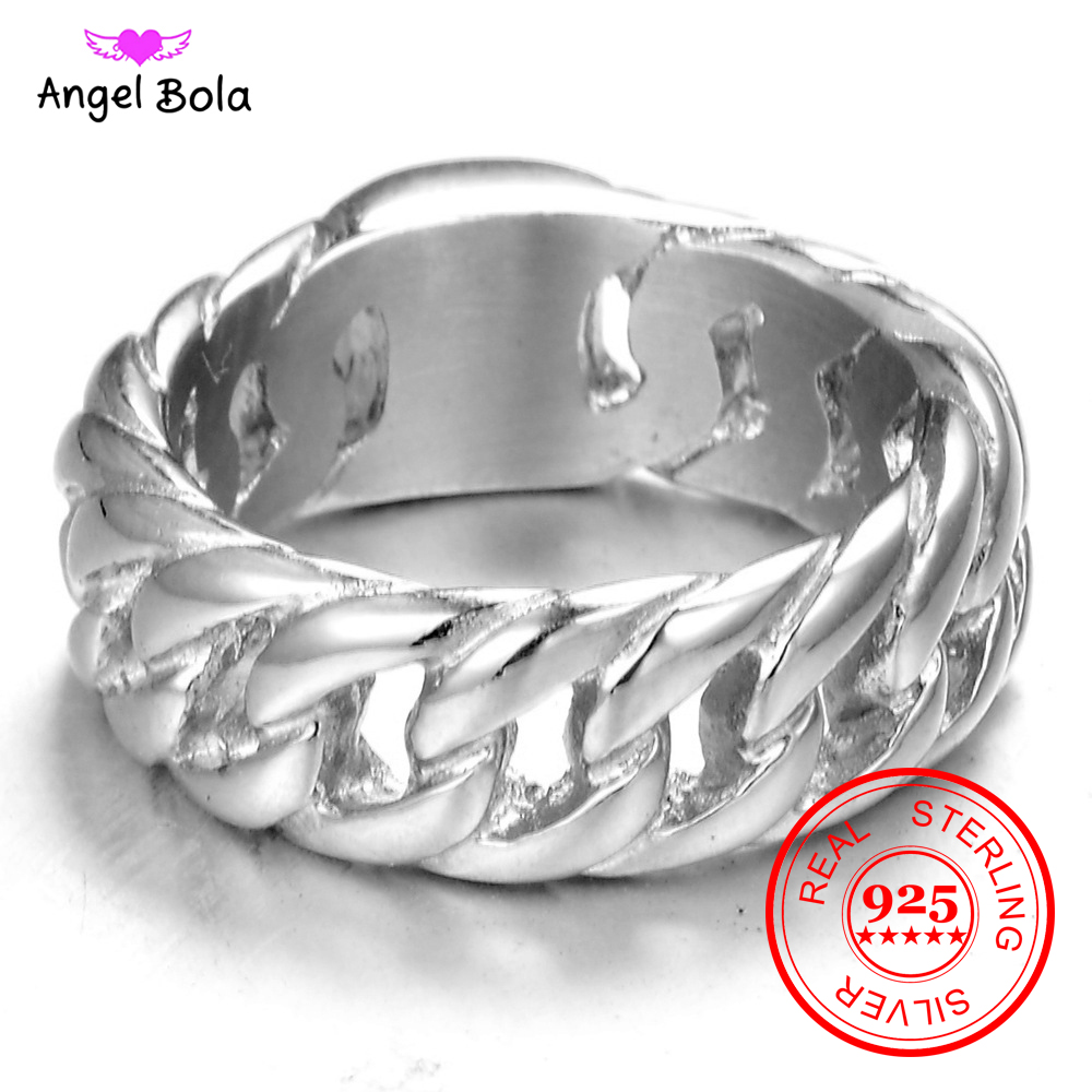 Hot Sale Finger Art Retro S925 Sterling Silver Buddha Ring Punk Biker Jewelry Wide Chain Ring Drop Shipping
Hot Sale Finger Art Retro S925 Sterling Silver Buddha Ring Punk Biker Jewelry Wide Chain Ring Drop Shipping