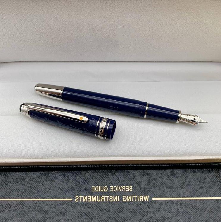luxury pen new style Petit Prince 145 Roller ball Pen / ballpoint pen high quality Blue brown precious resin Fountain pens with pens case
luxury pen new style Petit Prince 145 Roller ball Pen / ballpoint pen high quality Blue brown precious resin Fountain pens with pens case