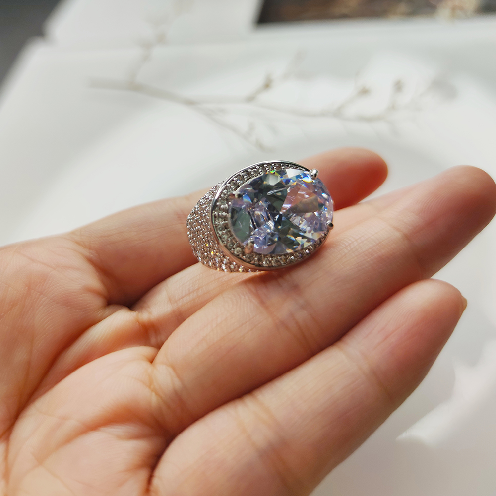 Size 6-11 Big Oval CZ Stone ring Full crystal jewellery Luxury Stunning Jewelry Cheap rings for women
Size 6-11 Big Oval CZ Stone ring Full crystal jewellery Luxury Stunning Jewelry Cheap rings for women