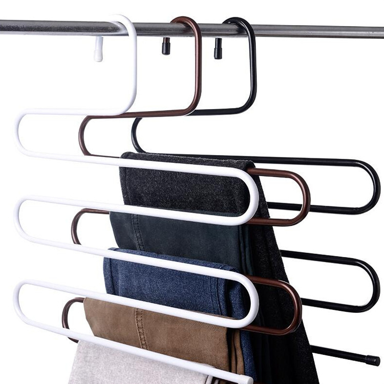 S-type Multi-functional Household Practical Iron Plastic Spray Hanger Non-slip Clothes Hangers Pants Storage Hangers Cloth Rack
S-type Multi-functional Household Practical Iron Plastic Spray Hanger Non-slip Clothes Hangers Pants Storage Hangers Cloth Rack