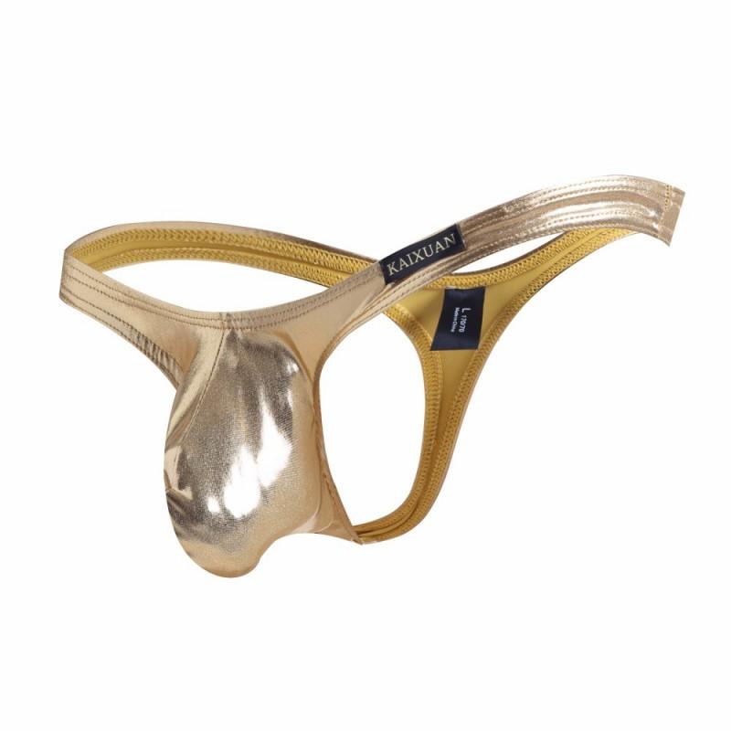 Men039s Thongs And G Strings Fashion Underwear Penis Pouch Sexy Imitation Leather Tanga Hombre Gay Mens Thong Underwear8235569