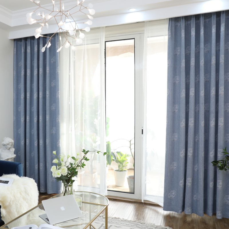 Nordic Solid Color Rose Jacquard Modern Simplicity Curtains for Living Dining Room Bedroom, Tulle
Nordic Solid Color Rose Jacquard Modern Simplicity Curtains for Living Dining Room Bedroom, Tulle