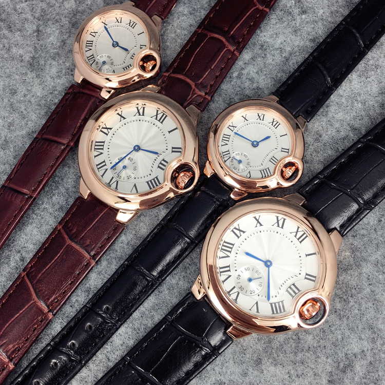 High quality Top fashion watch leather watches for man/women black/brown wristwatch dropshipping party Luxury watches hot sale new model, Black big
High quality Top fashion watch leather watches for man/women black/brown wristwatch dropshipping party Luxury watches hot sale new model, Black big