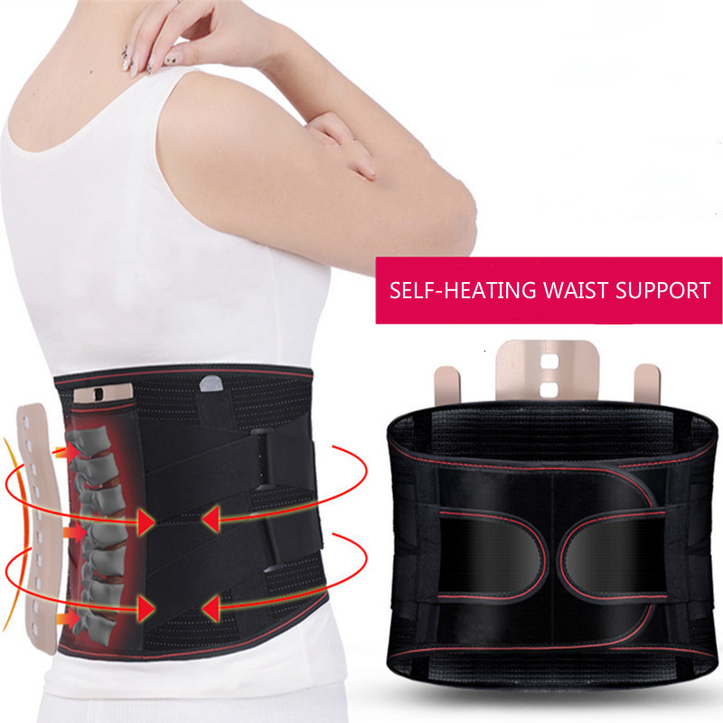 Tourmaline Self-heating Magnetic Steel Plates Lumbar Waist Support Belt Orthopedic Corset Back Spine Brace With 3 PCS Pads, Black
Tourmaline Self-heating Magnetic Steel Plates Lumbar Waist Support Belt Orthopedic Corset Back Spine Brace With 3 PCS Pads, Black