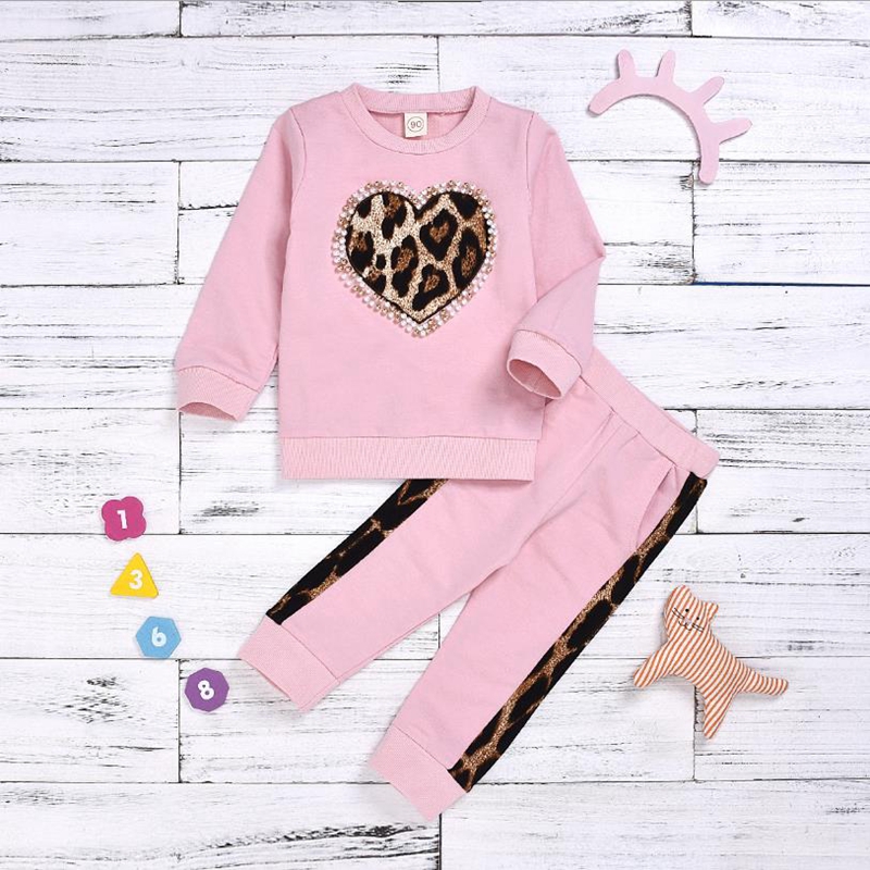 Toddler Girl Clothes Pink Baby Girls Shirts Pants 2pcs Sets Leopard Heart Children Outfits Boutique Baby Clothing DW4929, 1 lot=2pcs=shirts+pants
Toddler Girl Clothes Pink Baby Girls Shirts Pants 2pcs Sets Leopard Heart Children Outfits Boutique Baby Clothing DW4929, 1 lot=2pcs=shirts+pants