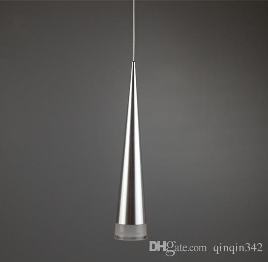 2019 Modern led Conical pendant light Aluminum&metal home/Industrial lighting hang lamp dining/living room bar cafe droplight fixture