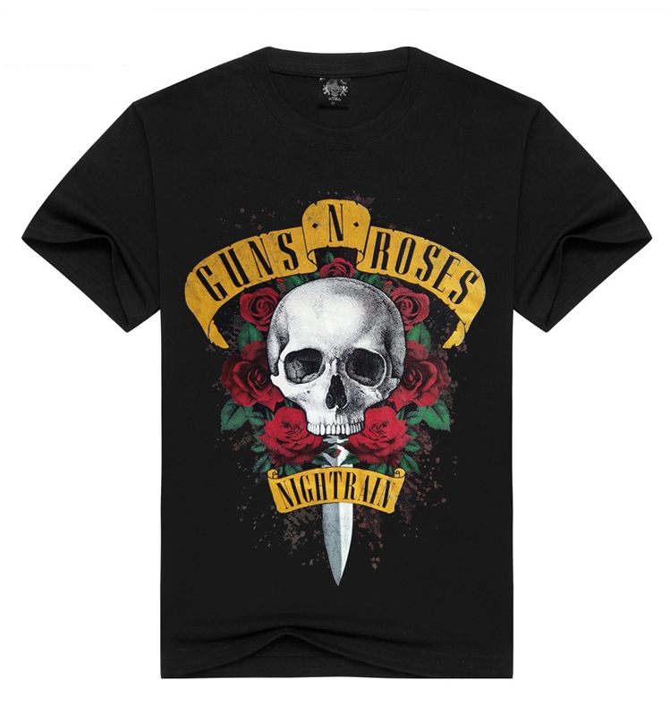 Guns and Roses Mens T Shirt O Neck Short Sleeve Tees Fashion 3D Printed tshirts for Summer Free Shipping, Black 2
Guns and Roses Mens T Shirt O Neck Short Sleeve Tees Fashion 3D Printed tshirts for Summer Free Shipping, Black 2