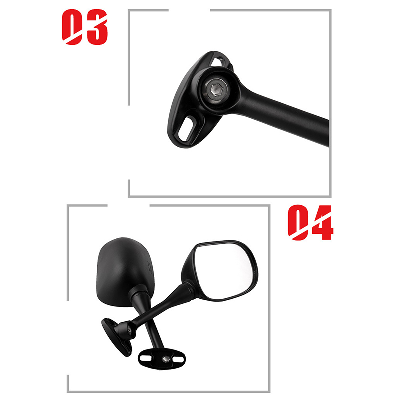 1 Pair Rearview Mirrors Motorcycle Accessories Modified Handlebar Rearview Mirror B88
1 Pair Rearview Mirrors Motorcycle Accessories Modified Handlebar Rearview Mirror B88
