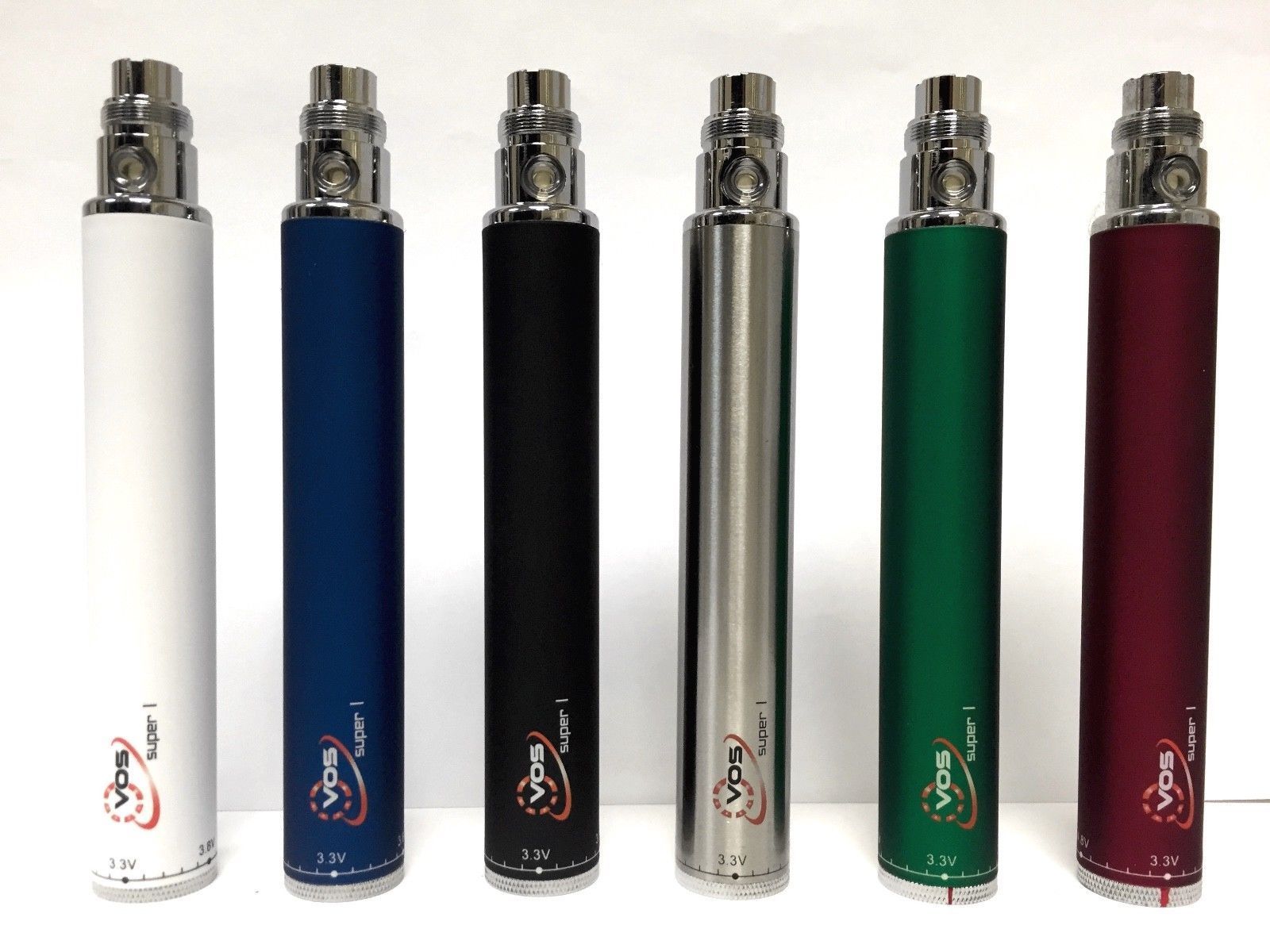100% Authentic VOS Super 1 900 mAh Twist Battery Variable Voltage (1 piece) US Seller Free Shipping From Central US
100% Authentic VOS Super 1 900 mAh Twist Battery Variable Voltage (1 piece) US Seller Free Shipping From Central US
