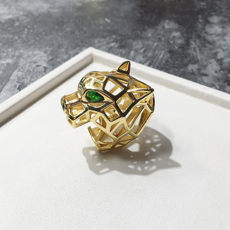 Fashion Leopard Series Ring For Women love rings men With Austrian Crystal Stellux Party Jewelry