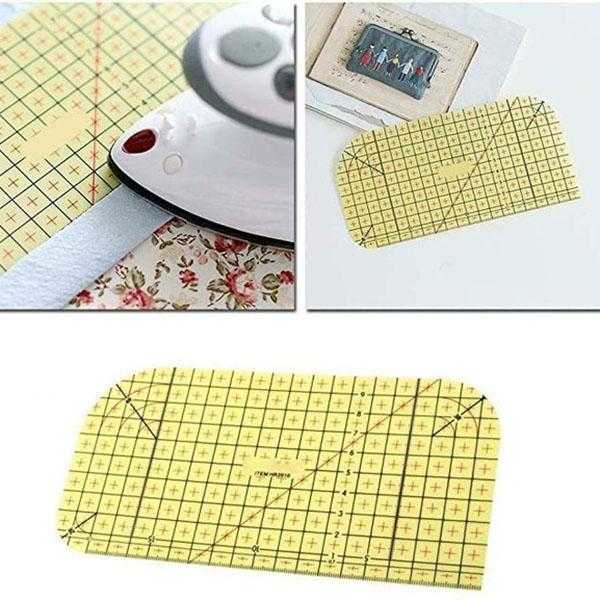 1PCS Patchwork Sewing Tools Hot Ironing Ruler Sewing Drawing Clear Yardstick Rulers Cutting Tool Craft
1PCS Patchwork Sewing Tools Hot Ironing Ruler Sewing Drawing Clear Yardstick Rulers Cutting Tool Craft