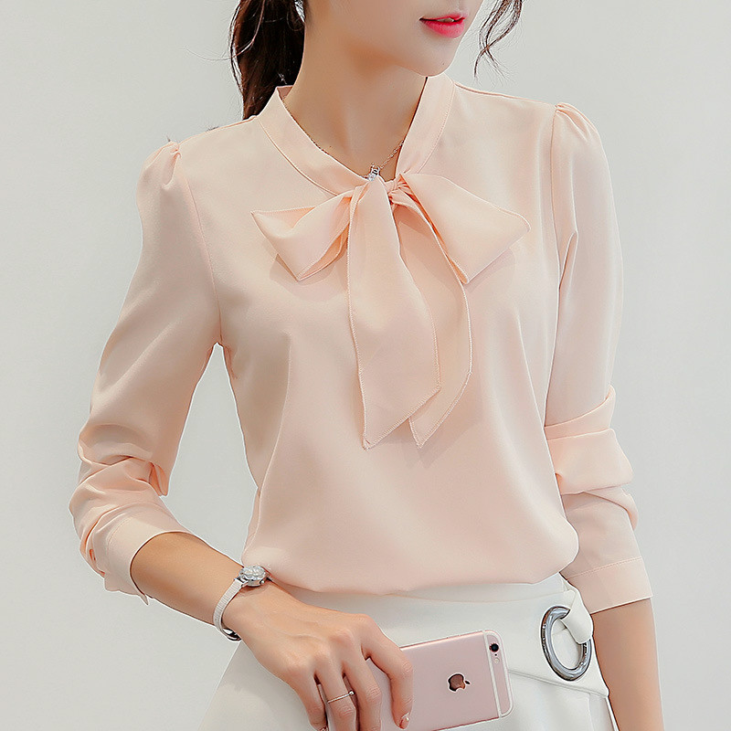 Harajuku New Spring Summer Blouse Women Long Sleeve Shirts Fashion Leisure Chiffon Shirt Bow Office Ladies Pink White Tops 2020
Harajuku New Spring Summer Blouse Women Long Sleeve Shirts Fashion Leisure Chiffon Shirt Bow Office Ladies Pink White Tops 2020